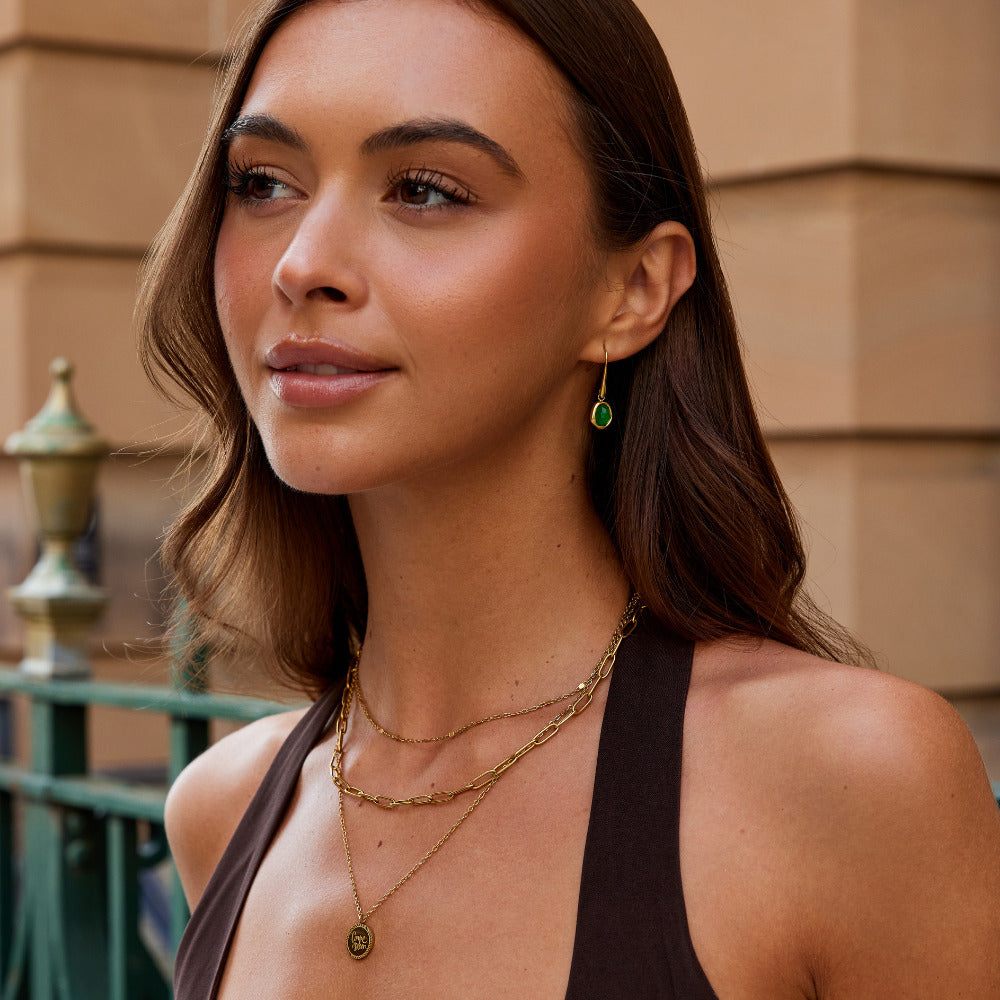 Edelstahl - OHRRINGE Schablone