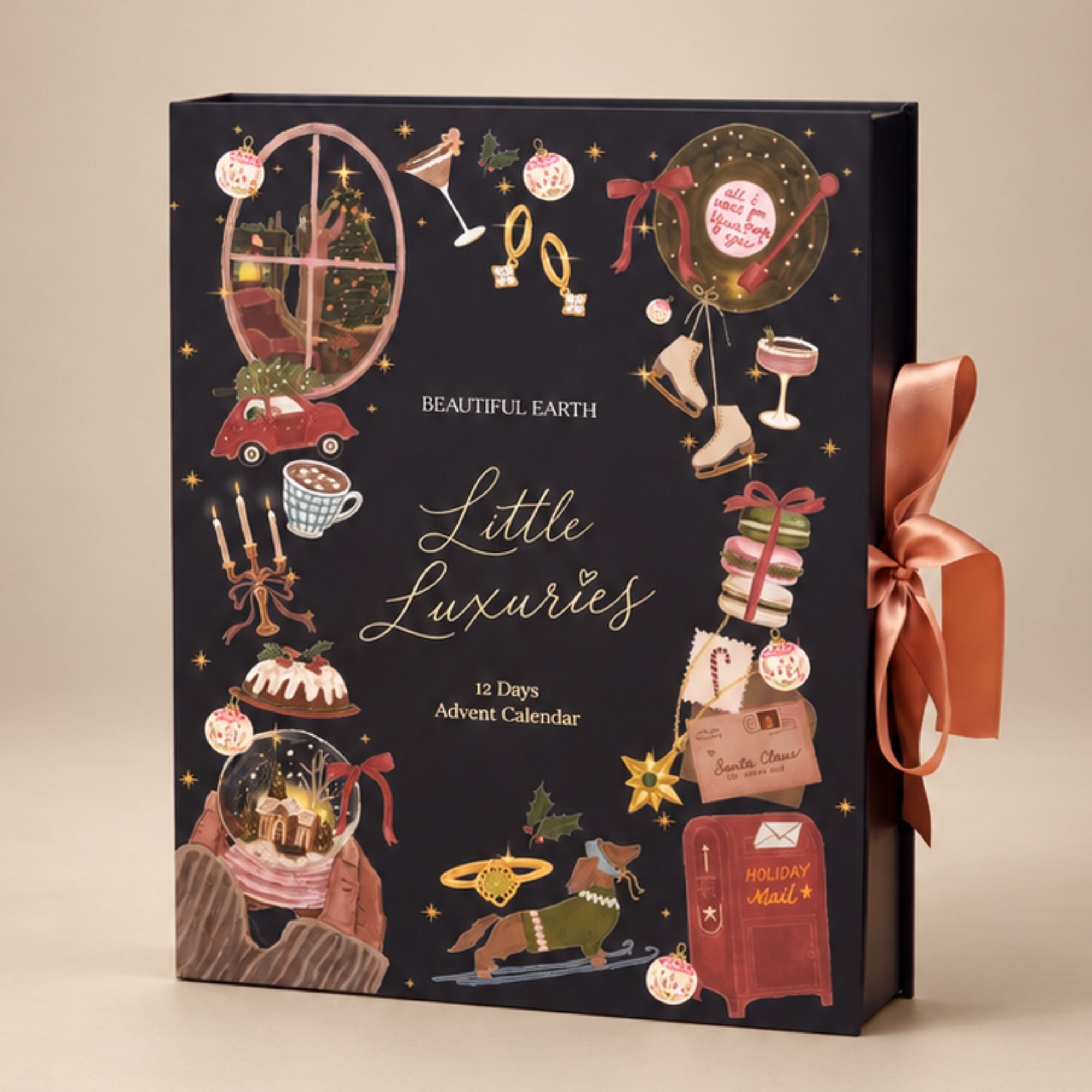 12 Stück Adventskalender-Verpackung