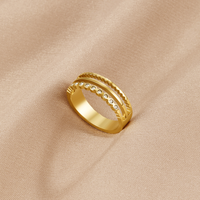 Edelstahl - RING Schablone