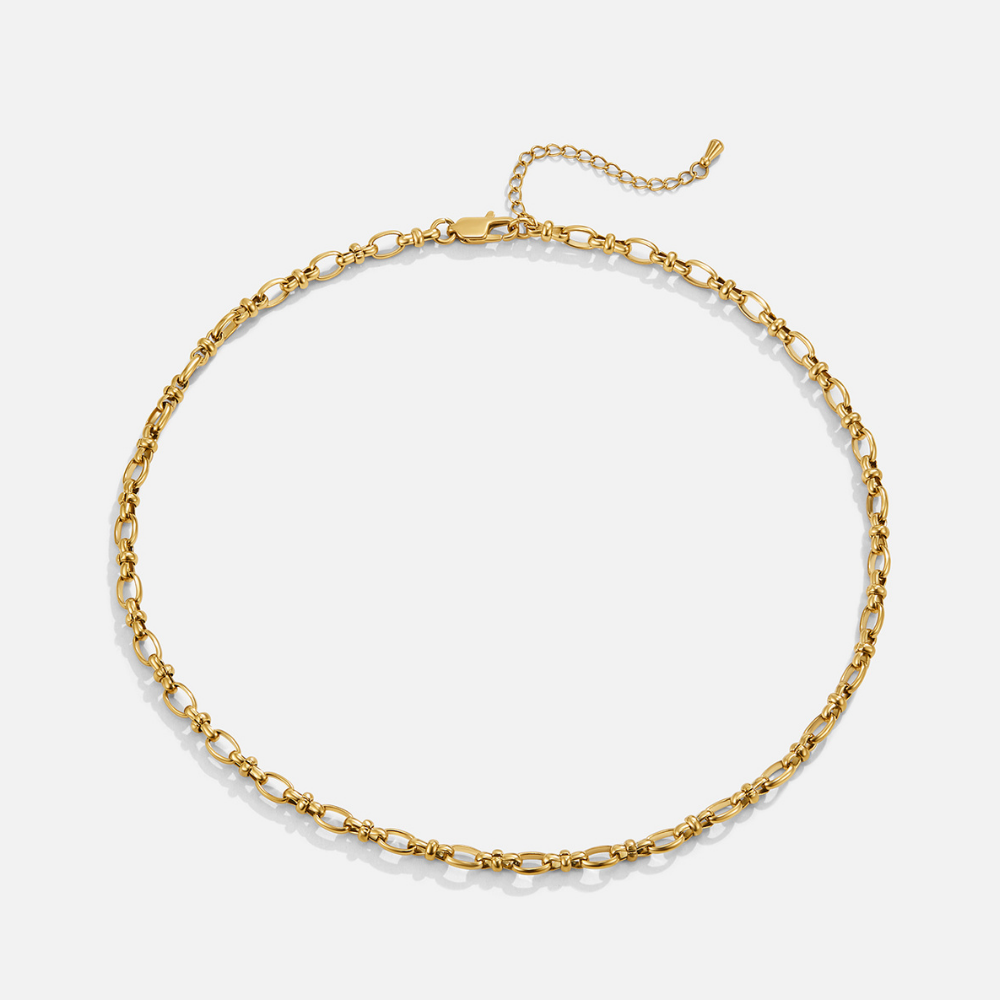 Kora Gold Chain Link Necklace