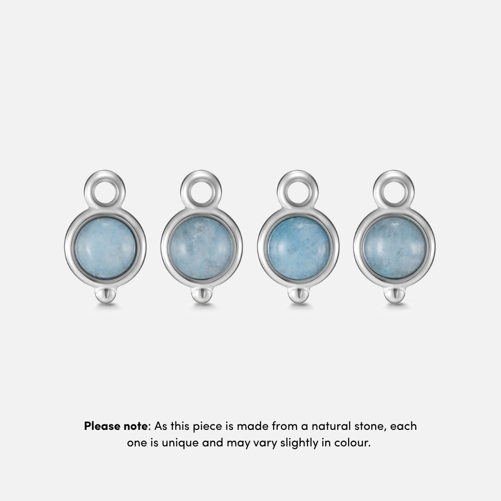 Aquamarine Silver Necklace - Beautiful Earth Boutique