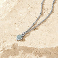 Aquamarine Silver Necklace - Beautiful Earth Boutique