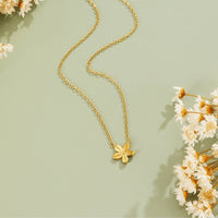 Golden Blossom Pendant Necklace - Beautiful Earth Boutique