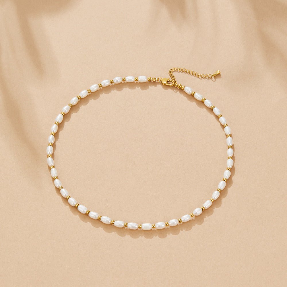 Malia Pearl Necklace - Beautiful Earth Boutique