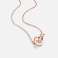 Rose Gold Infinity Necklace - Beautiful Earth Boutique