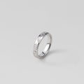 "Seascape" Engraved Silver Band Ring - Beautiful Earth Boutique