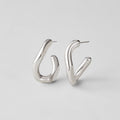 Silver Nevada Hoop Earrings - Beautiful Earth Boutique