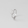 Silver Spiral Shell Ring - Beautiful Earth Boutique