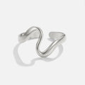 Silver Wave Ring - Beautiful Earth Boutique