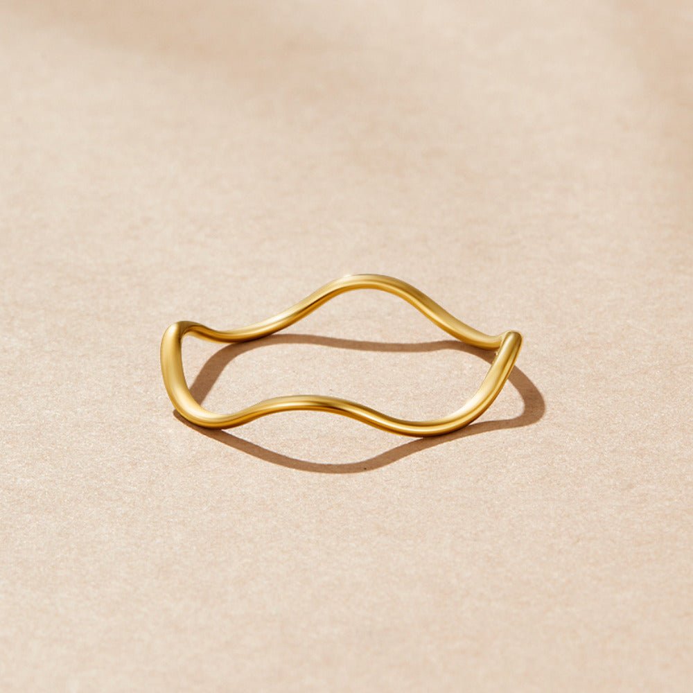 Tina Gold Stack Ring - Beautiful Earth Boutique