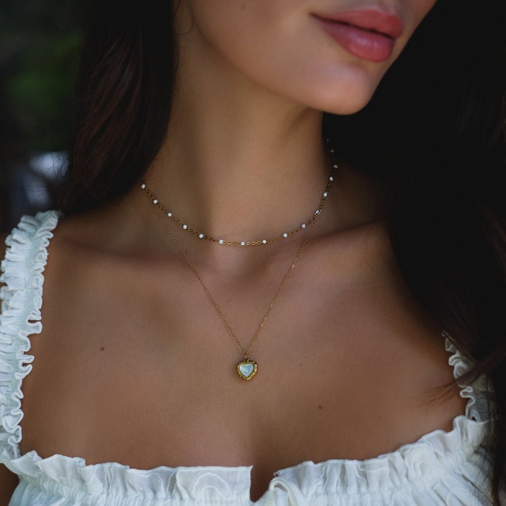 Vintage Eternity Love Necklace - Beautiful Earth Boutique