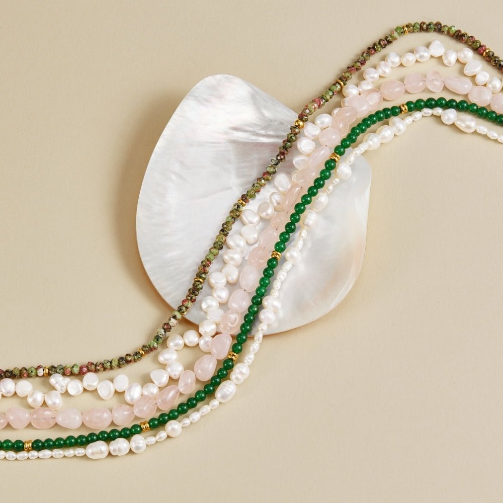 Winona Green Onyx Necklace - Beautiful Earth Boutique