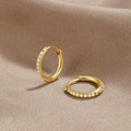 Eternity Hoop Earrings - Beautiful Earth Boutique